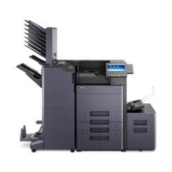 Imagen Impresora Kyocera P4060dn vista frontal con accesorios